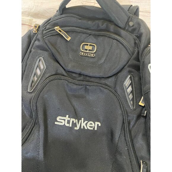 Ogio Unisex Black Casual Full Zip Multi Pocket Back Pack - OS - Picture 2 of 11